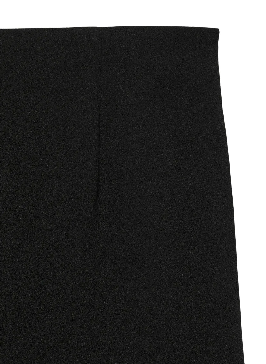 BECKY Pull On Trousers in Black - Image 6